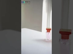 CE/Rohs มาตรฐานกลม กล่องน้ําหอม หมวกกระปุกหัวม้า