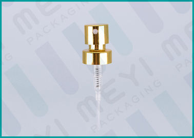 15/400 Gold Cosmetic Atomizer Mist Pump Spray สำหรับขวดน้ำหอม