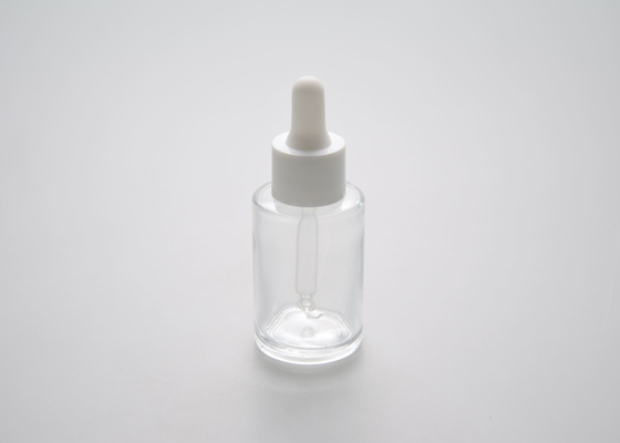 20/410 ขวดปั๊มน้ำมันหอมระเหยไหล่แบน 30ml ขวดหยดแก้ว
